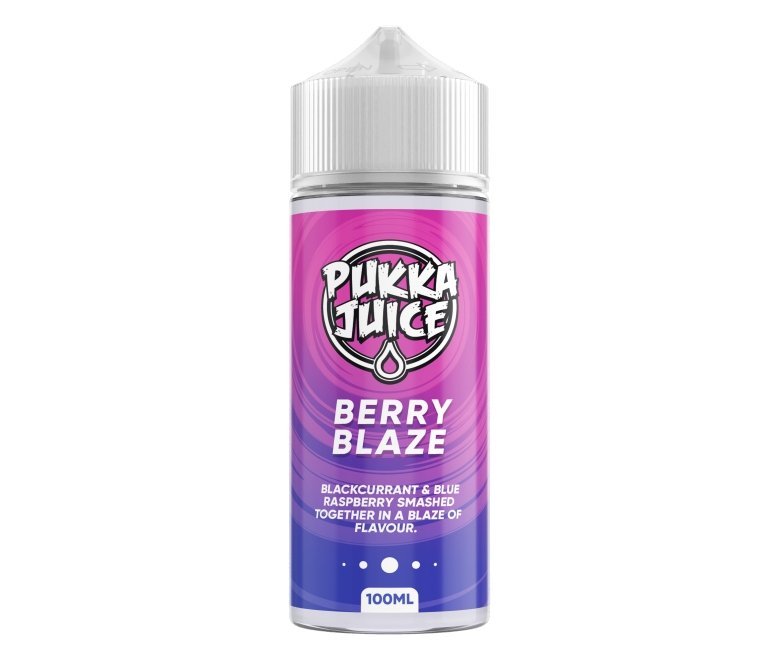 Pukka Juice 100ml Shortfill E - liquids Berry Blaze