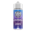 Pukka Juice 100ml Shortfill E - liquids Blueberry Blackcurrant