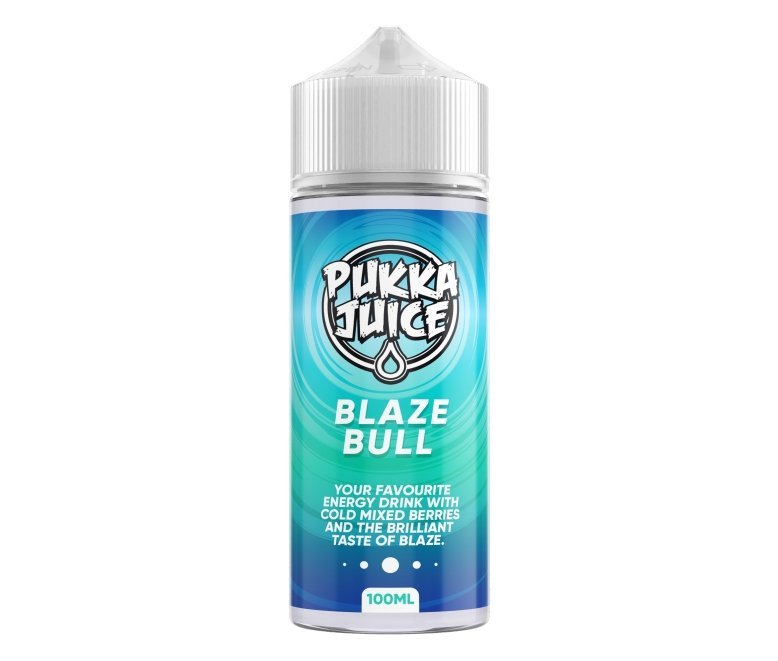 Pukka Juice 100ml Shortfill E - liquids Blaze Bull