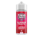 Pukka Juice 100ml Shortfill E - liquids Summer Fruits