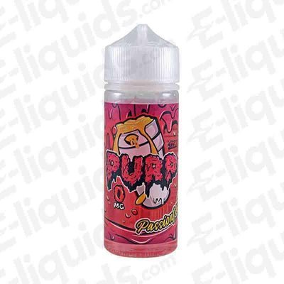 Purp E liquid - 100ML Shortfill Passion Fruit