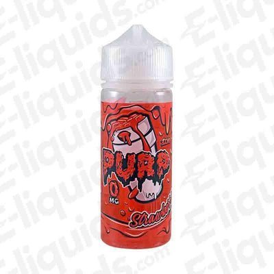 Purp E liquid - 100ML Shortfill Strawberry