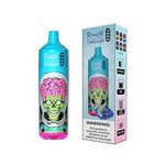 R & M Tornado 9000 Disposable Vape Pod - Box of 10 Blue Razz Kush