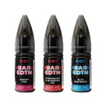 Riot Squad Bar Edition Nic Salt 10ml E - liquids - Box of 10 Strawberry Blueberry Ice