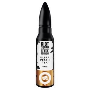Riot Squad Black Edition Series 50ml Shortfill Ultra Peach Tea