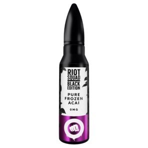 Riot Squad Black Edition Series 50ml Shortfill Purple Frozen Acai