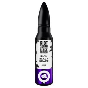 Riot Squad Black Edition Series 50ml Shortfill Rich Black Grape