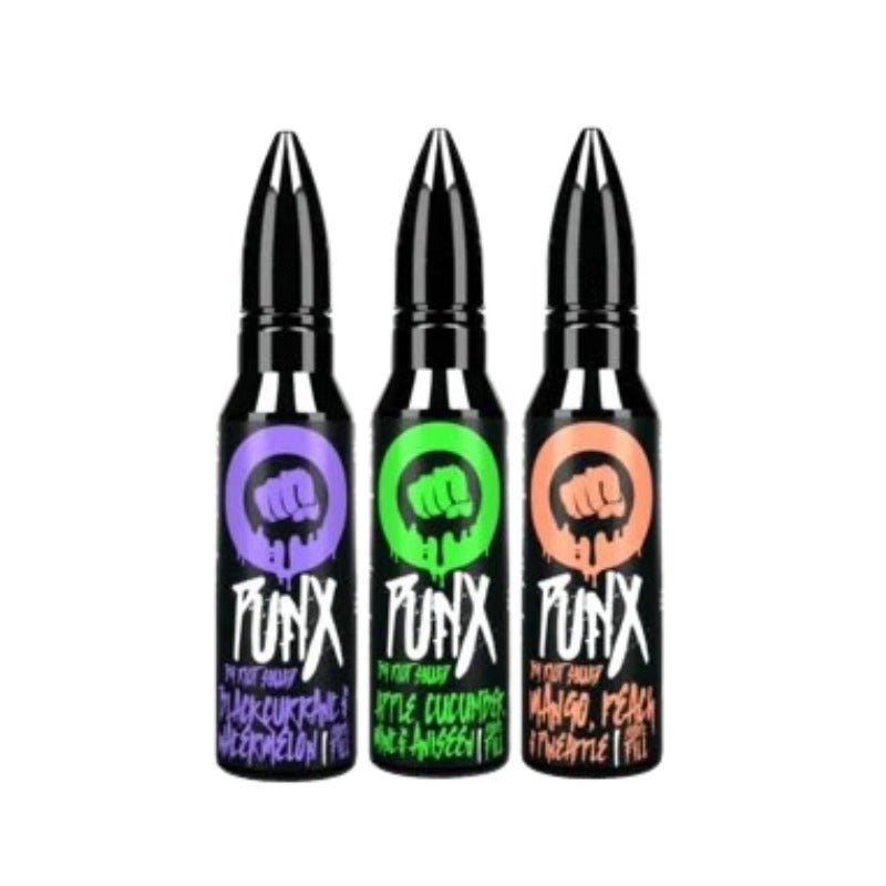Riot Squad Punk Series 50ml Shortfill Cucumber Mint & Aniseed
