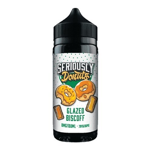 Seriously Donuts 100ml Shortfill Glazed Biscoff