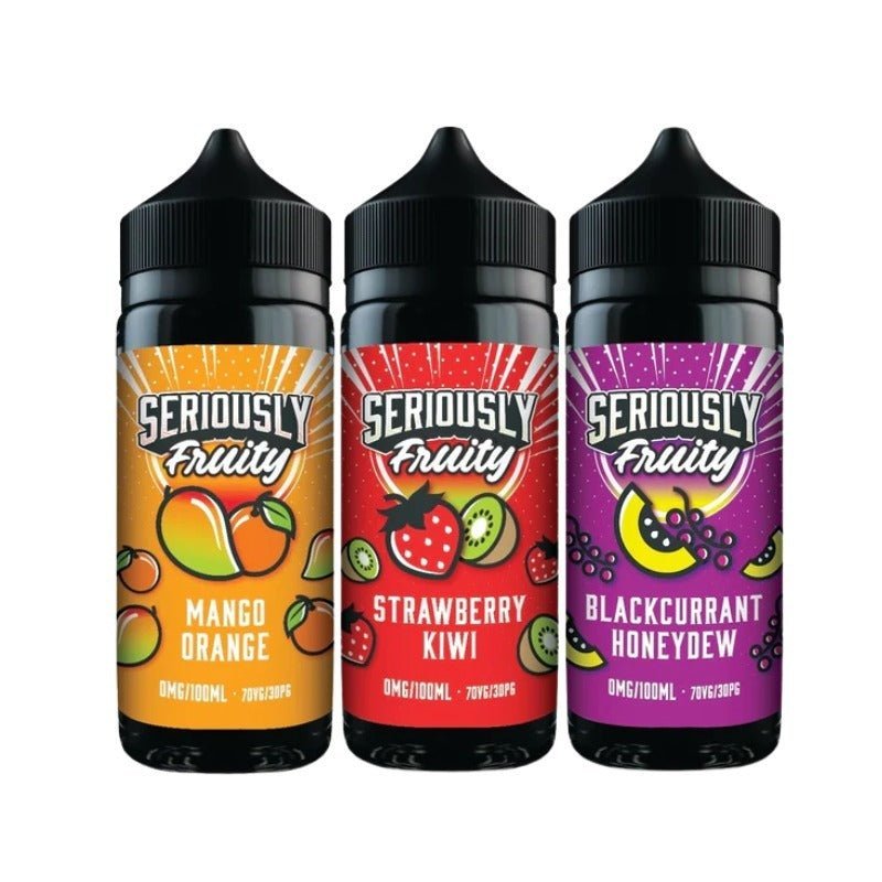 Seriously Fruity 100ml Shortfill Strawberry Kiwi