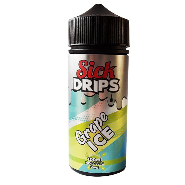 Sick Drips 100ml Shortfill Grape Ice