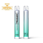 Ske Crystal Original 600 Puffs Prefilled Vape Kit - Box of 10 Apple Peach
