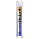 Ske Crystal Original 600 Puffs Prefilled Vape Kit - Box of 10 Fruit Medley (Rainbow)