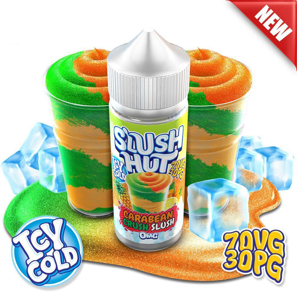Slush Hut 100ml E - liquids Caribbean Slush