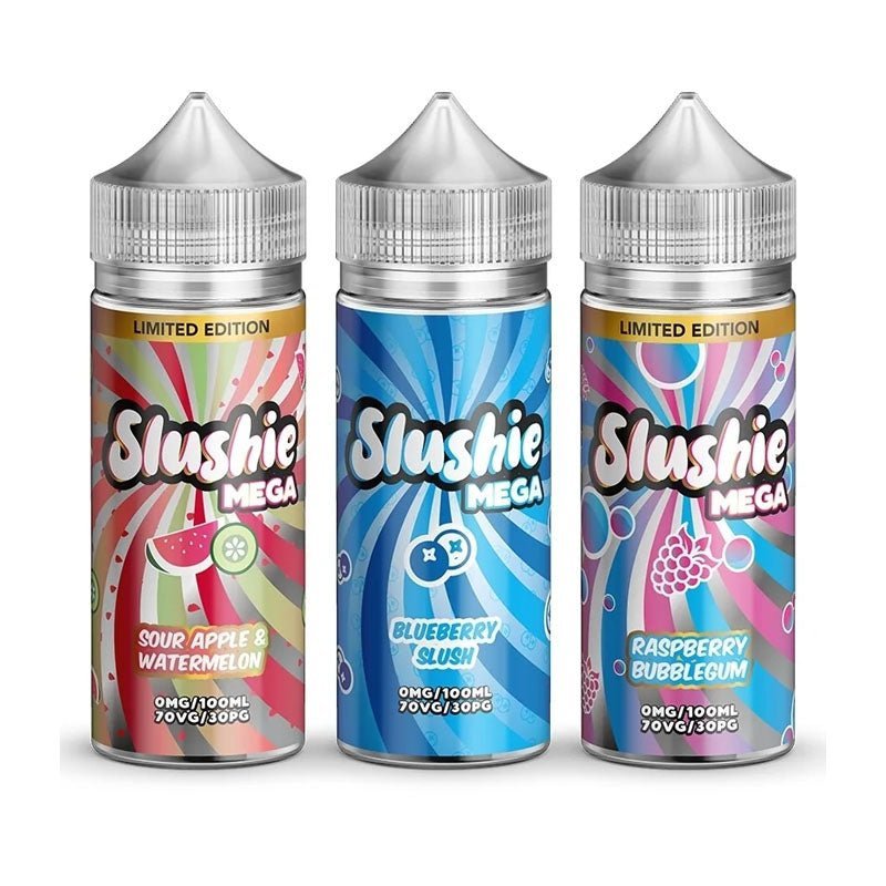 Slushie Mega 100ml Shortfill E - Liquids Strawberry Slush