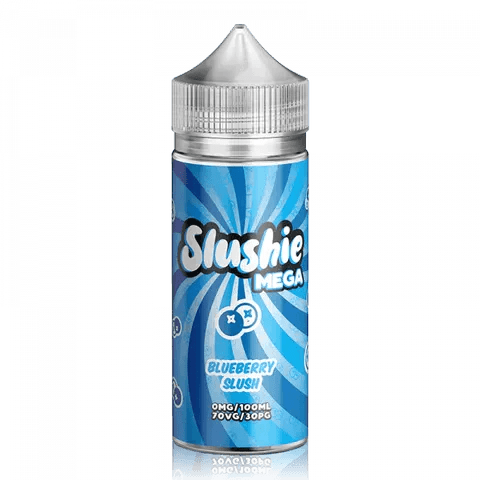 Slushie Mega 100ml Shortfill E - Liquids Blueberry Slush