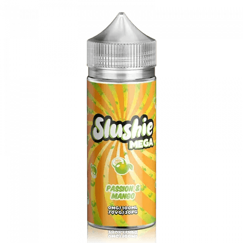 Slushie Mega 100ml Shortfill E - Liquids Passion & Mango