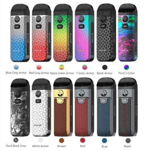 Smok Nord 4 Pod Vape Kit Fluid Black Grey