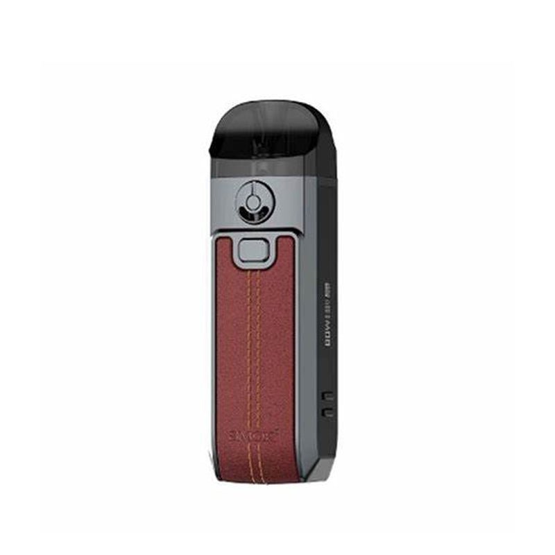 Smok Nord 4 Pod Vape Kit Red Leather