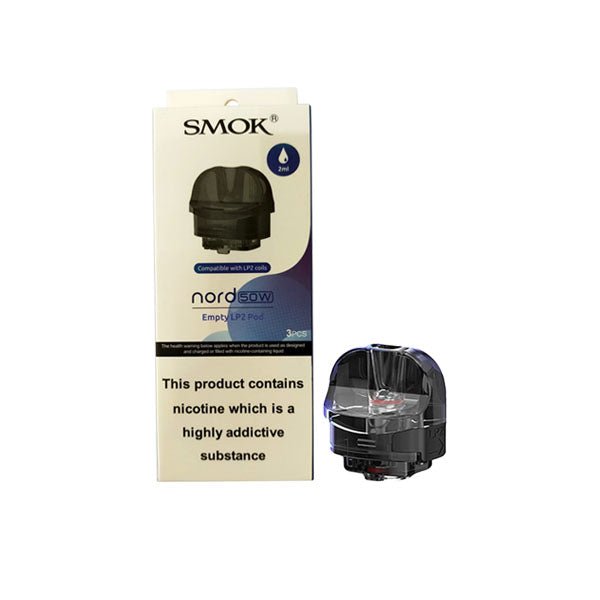 Smok Nord 50W Empty LP2 Pod 2ML - Pack of 3