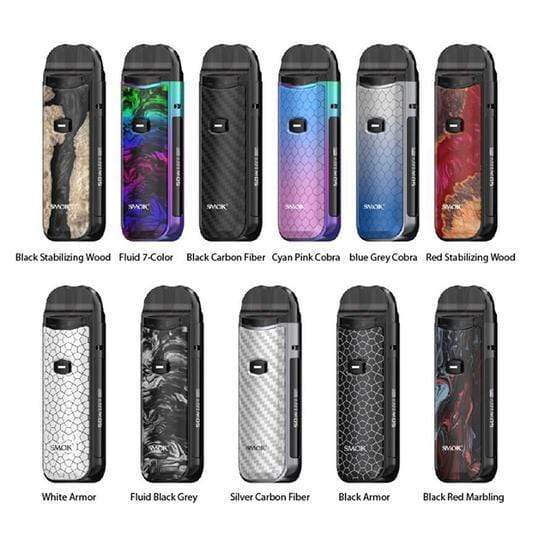 Smok Nord 50w Pod Mod Kit Black Red Marbling