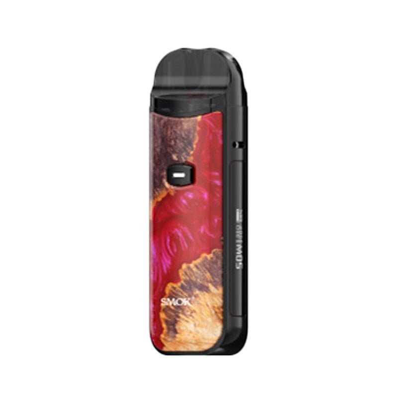 Smok Nord 50w Pod Mod Kit Red Stabilizing Wood