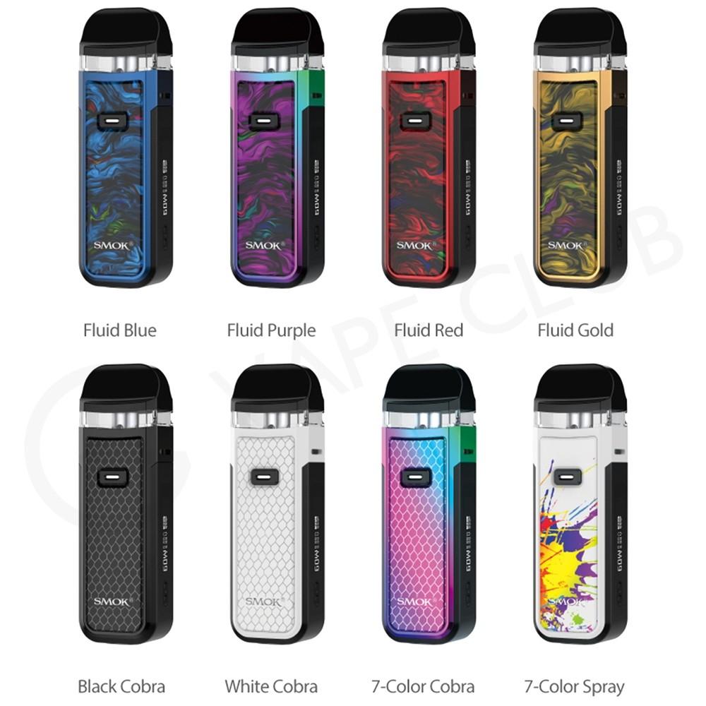 SMOK - NORD X - POD KIT 7 Color Cobra