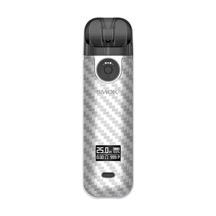 SMOK - NOVO 4 - POD KIT Silver Carbon Fiber