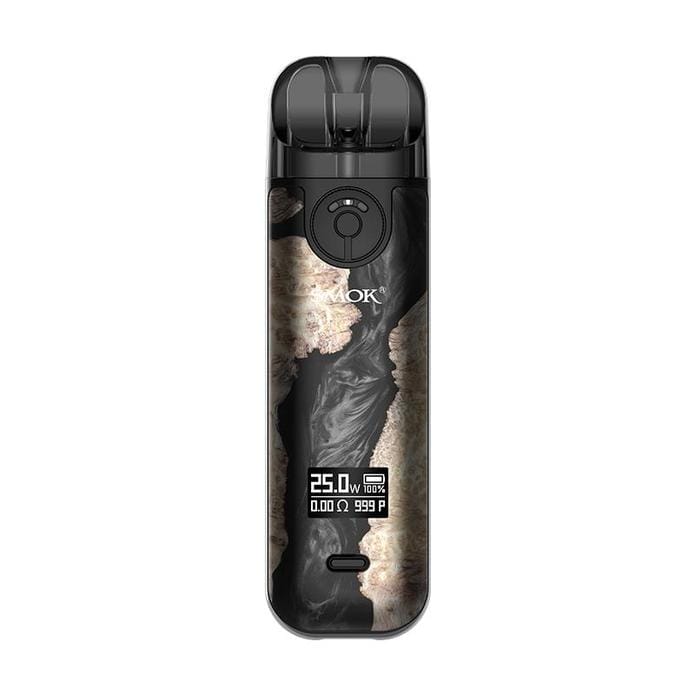 SMOK - NOVO 4 - POD KIT Black Stablizing Wood