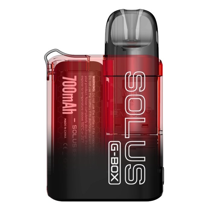 Smok Solus G Box Pod Kit Transparent Red