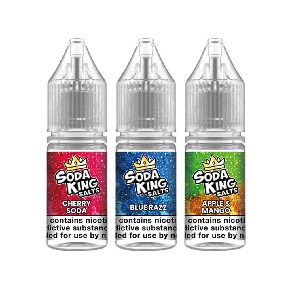 Soda King Nic Salt 10ml - Box of 10 Carribean Crush