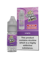 Soda King Nic Salt 10ml - Box of 10 Vimto