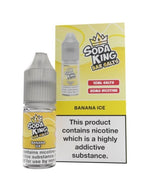 Soda King Nic Salt 10ml - Box of 10 Banana Ice