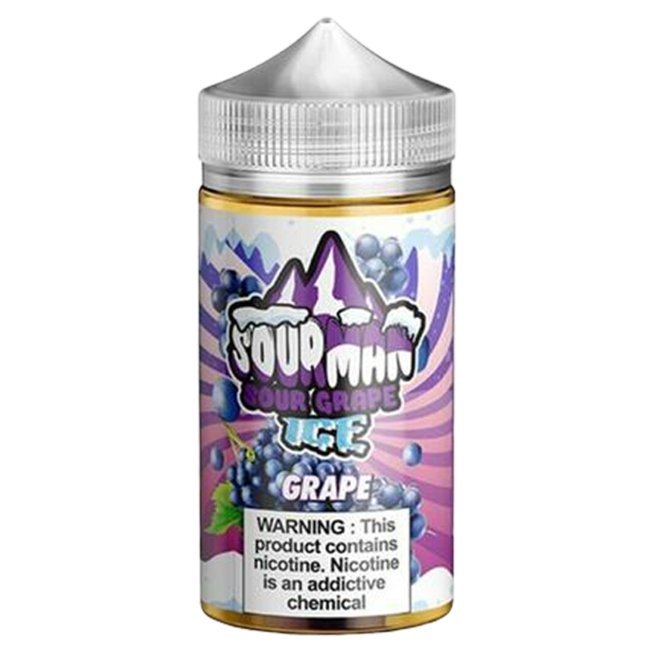 Sour Man Ice 200ml Shortfill Grape Ice