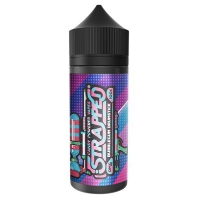 Strapped 100ML Shortfill Bubblegum Drumstick