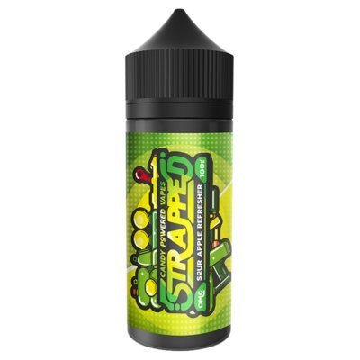 Strapped 100ML Shortfill Sour Apple Refresher