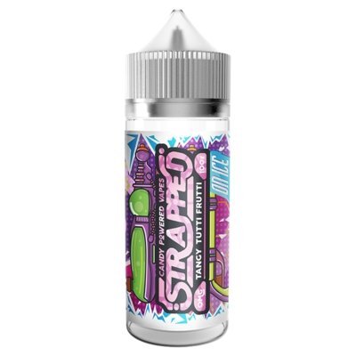 Strapped Ice 100ML Shortfill Tangy Tutti Frutti On Ice