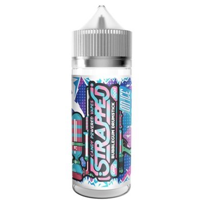 Strapped Ice 100ML Shortfill Bubblegum Drumstick On Ice