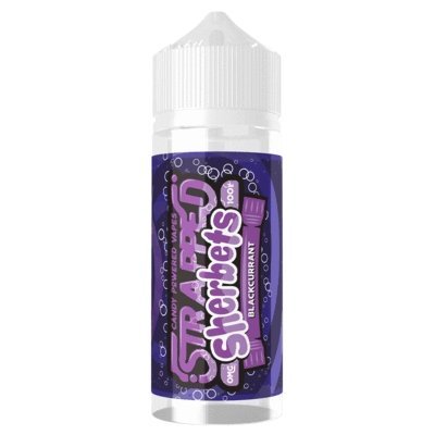 Strapped Sherbets 100ML Shortfill Blackcurrant