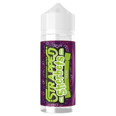 Strapped Sherbets 100ML Shortfill Grape