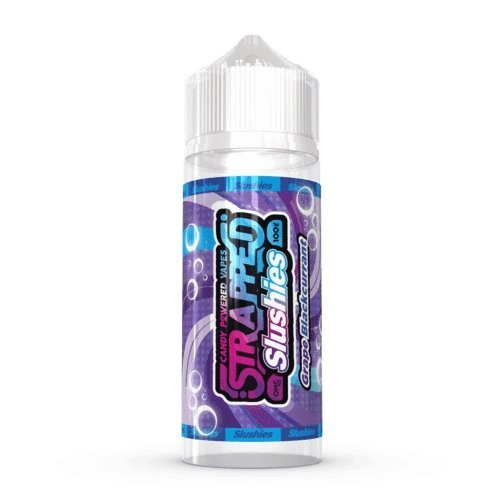 Strapped Slushies 100ml Shortfill Grape Blackcurrant