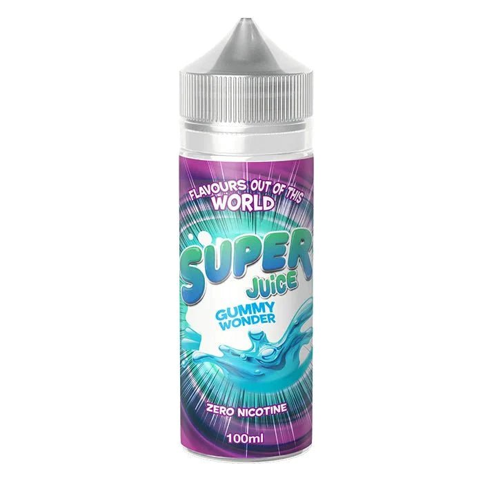 Super Juice 100ml E - liquid Shortfill Gummy Wonder