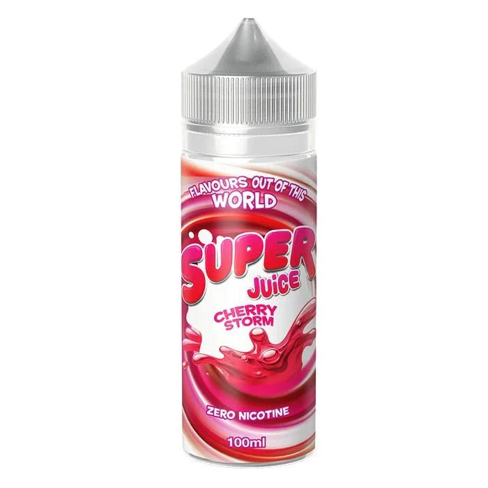 Super Juice 100ml E - liquid Shortfill Cherry Strom