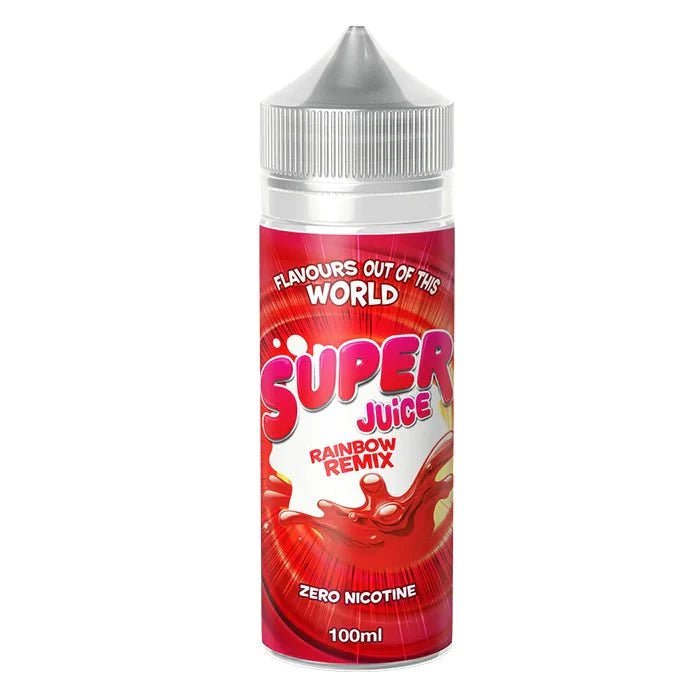 Super Juice 100ml E - liquid Shortfill Rainbow Remix