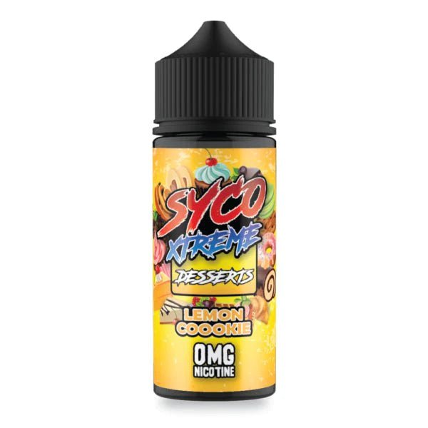 Syco Xtreme E - liquids 100ml Shortfill Lemon Cookie (Dessert)