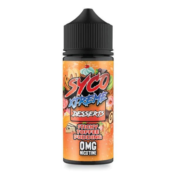 Syco Xtreme E - liquids 100ml Shortfill Sticky Toffee Pudding (Dessert)
