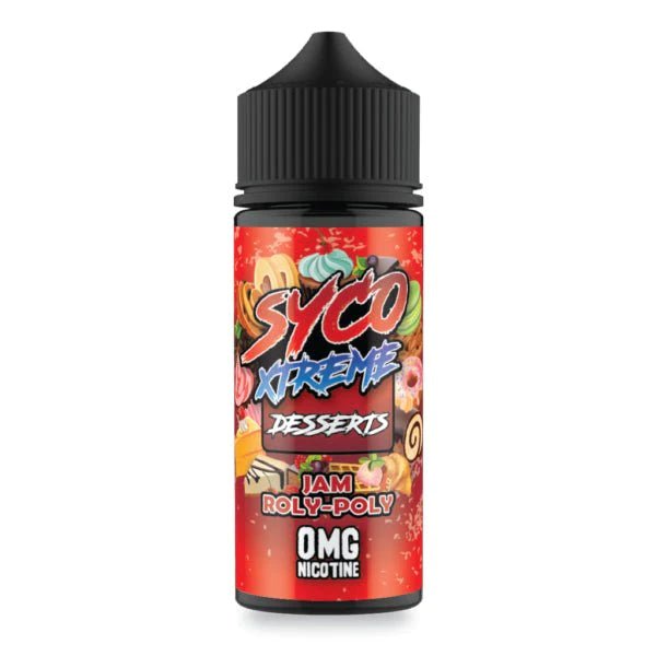 Syco Xtreme E - liquids 100ml Shortfill Jam Roly Poly (Dessert)