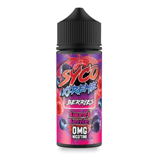 Syco Xtreme E - liquids 100ml Shortfill Sweet Berry (Berries)