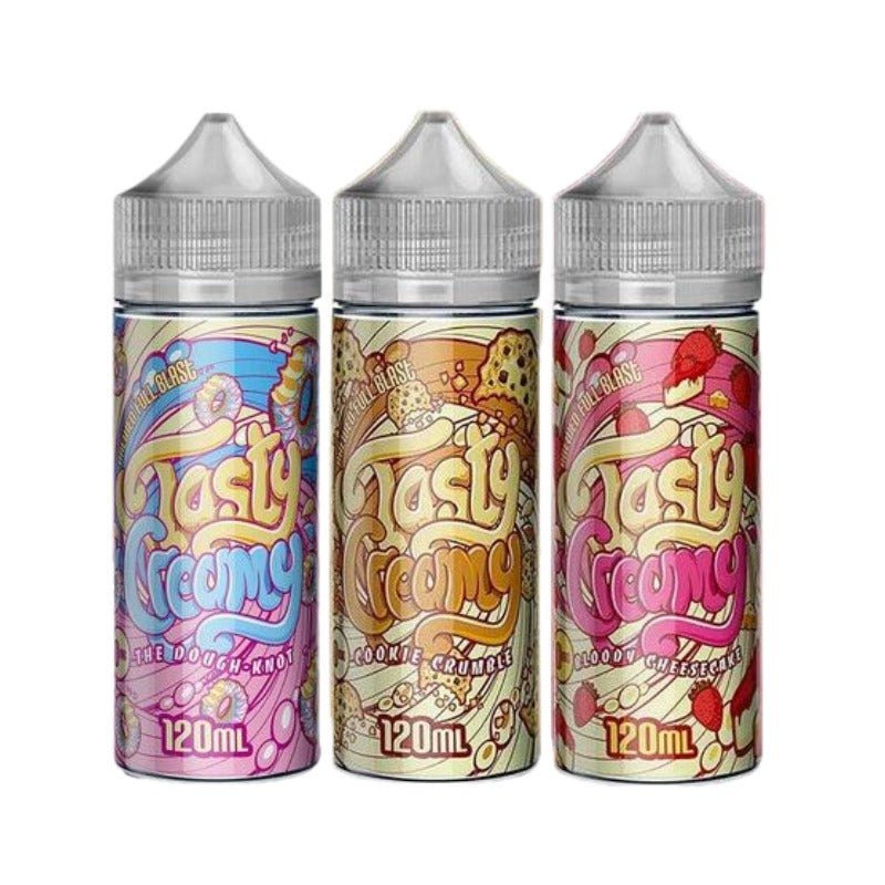 Tasty Creamy 100ml Shortfill Cookies Crumble