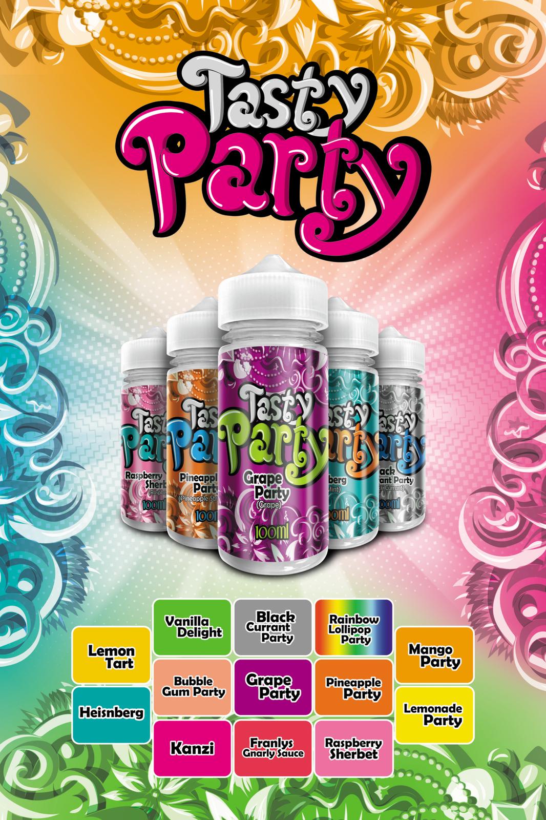 Tasty Party 100ml Shortfill Vamptoes